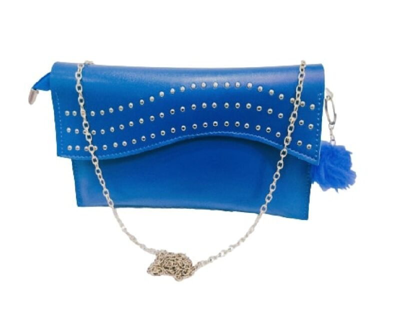 Blue Golden bag